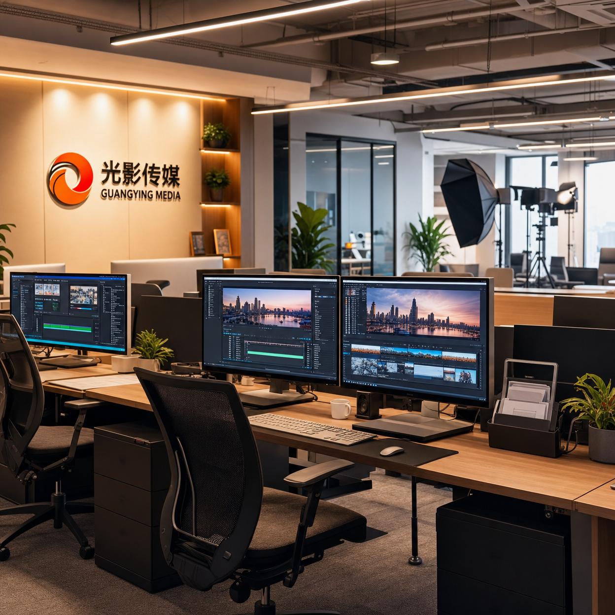捷克街头影视传媒公司办公室